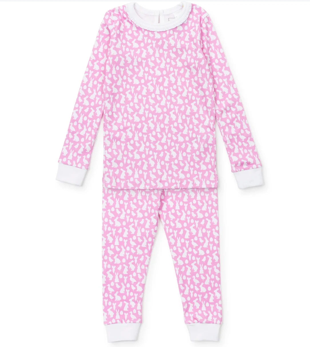 Easter Pink Pajama Set 3 Easter Pink Pajama Set