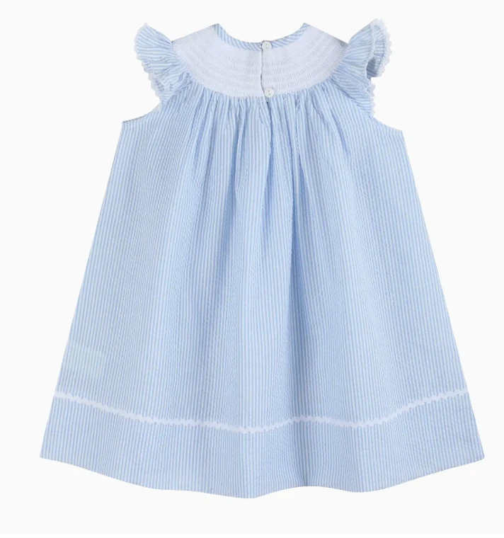 Bunny Smocked Bishop Dress 4 Bunny Smocked Bishop Dress - Image 2