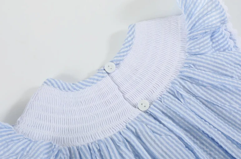 Bunny Smocked Bishop Dress 7 Bunny Smocked Bishop Dress - Image 5