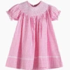 Pink Gingham Classic Smocked Bishop Dress 2 Pink Gingham Classic Smocked Bishop Dress -Liz and Roo Screenshot2025 03 23at11.07.40AM