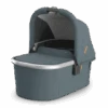 Uppababy Bassinet V3 - Callum - Stone Blue | Silver Frame -Liz and Roo bassinet v3 callum stone blue silver frame 683031