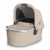 Uppababy Bassinet V3 Declan - Oat Mélange | Silver Frame -Liz and Roo bassinet v3 declan oat melange silver frame 596173