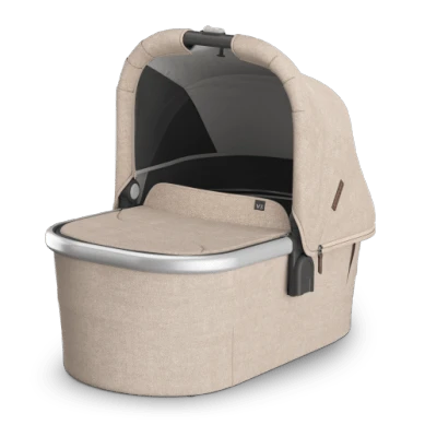 Uppababy Bassinet V3 Declan - Oat Mélange | Silver Frame 3 Uppababy Bassinet V3 Declan - Oat Mélange | Silver Frame