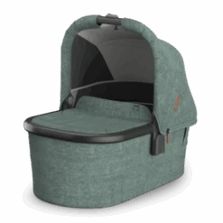 Uppababy Bassinet V3 Gwen - Green Mélange | Carbon Frame