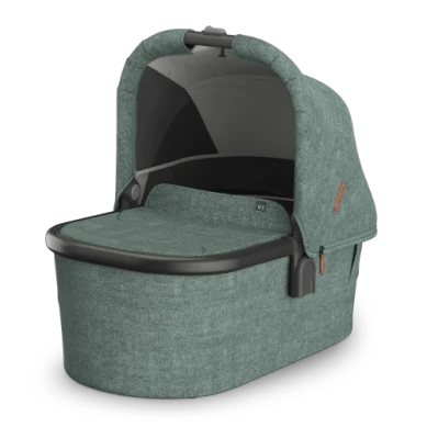 Uppababy Bassinet V3 Gwen - Green Mélange | Carbon Frame 3 Uppababy Bassinet V3 Gwen - Green Mélange | Carbon Frame