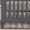Buffalo Check (Taupe) Crib Skirt 17" Drop 1 Buffalo Check (Taupe) Crib Skirt 17" Drop -Liz and Roo buffalo check taupe crib skirt 17 drop 396606