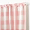 Buffalo Check Window Treatments - Pink -Liz and Roo buffalo check window treatments pink 763028