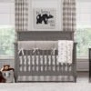 Cubby Bear And Flax Linen 4-pc Crib Bedding 1 Cubby Bear And Flax Linen 4-pc Crib Bedding -Liz and Roo cubby bear and flax linen crib bedding luxury crib bedding liz and roo 340874