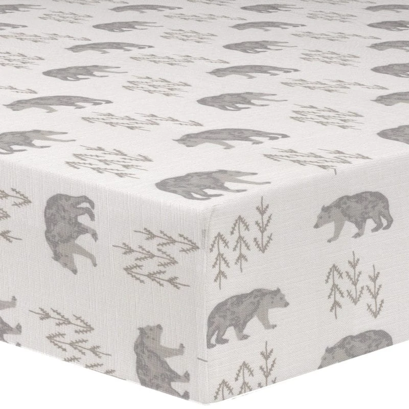 Cubby Bear And Gray 4-pc. Crib Bedding Set 4 Cubby Bear And Gray 4-pc. Crib Bedding Set - Image 2