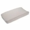 Flax Linen Contoured Changing Pad Cover -Liz and Roo flax linen contoured changing pad cover 752766