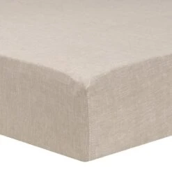 Flax Linen Crib Sheet | Linen Blend Crib Sheet