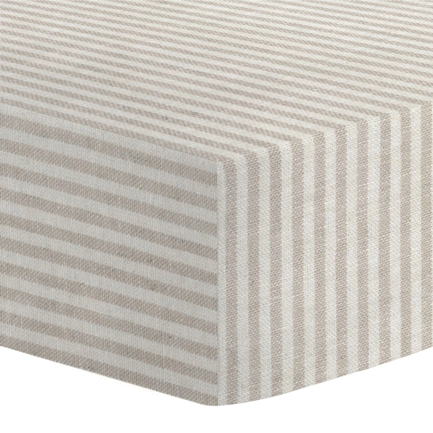 Flax Linen Stripe Crib Sheet 3 Flax Linen Stripe Crib Sheet