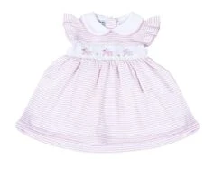 Hoppity Hop Classics Smocked Flutters Toddler Dress