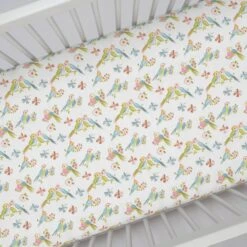 Love Birds Changing Pad Cover 10 Love Birds Changing Pad Cover -Liz and Roo love birds changing pad cover 780859