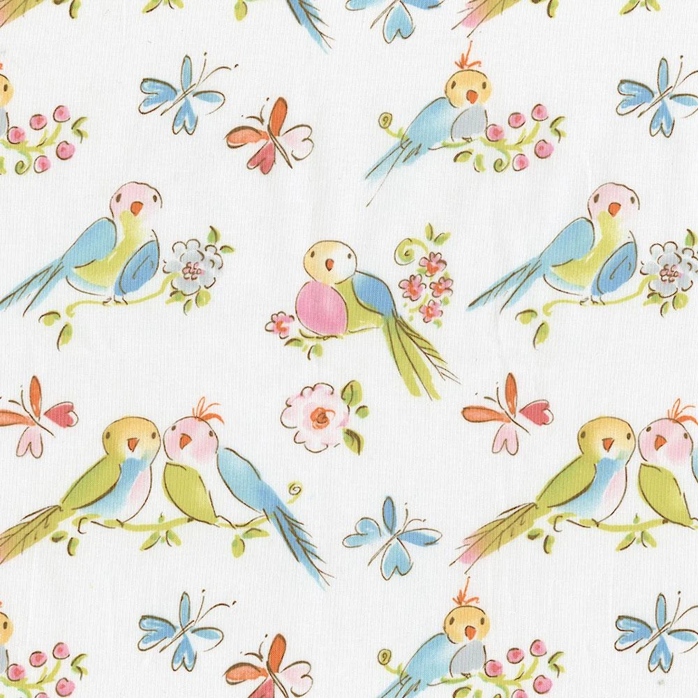 Love Birds Changing Pad Cover 4 Love Birds Changing Pad Cover - Image 2