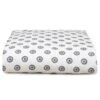 Navy Chelsea Crib Sheet | Cotton Twill Crib Sheet -Liz and Roo navy chelsea crib sheet cotton twill crib sheet 930157