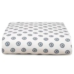 Navy Chelsea Crib Sheet | Cotton Twill Crib Sheet