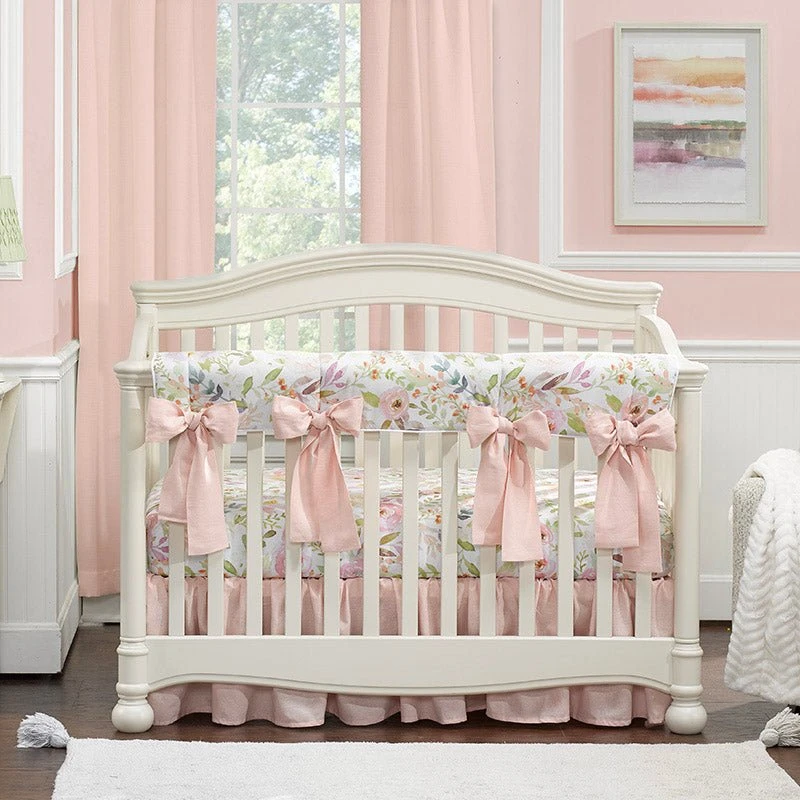 Petal Pink Linen Window Treatments 4 Petal Pink Linen Window Treatments - Image 2