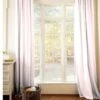 Petal Pink Linen Window Treatments -Liz and Roo petal pink linen window treatments 744976