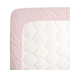 Pink Circles MINI Crib Sheet -Liz and Roo pink circles mini crib sheet 132661