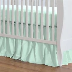 Solid Color Gathered Skirts By Carousel Designs 5 Solid Color Gathered Skirts By Carousel Designs - Image 3