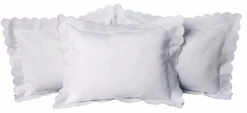 Scalloped Baby Pillow Sham (INCLUDES Insert) -Liz and Roo scalloped baby pillow sham includes insert 732508