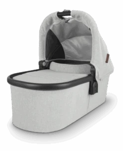 UPPAbaby Bassinet - Anthony - White And Grey | Carbon Frame