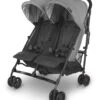 UPPAbaby G-LInk V2 Stroller- Greyson - Charcoal Melange | Carbon Frame -Liz and Roo uppababy g link v2 stroller greyson charcoal melange carbon frame 791133