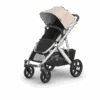 Uppababy Vista V3 Stroller Declan - Oat Mélange | Silver ) -Liz and Roo uppababy vista v3 stroller declan oat melange silver 256489