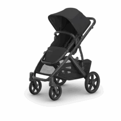 Uppababy Vista V3 Stroller Jake - Charcoal | Carbon Frame | Black Leather