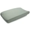 Willow Green Linen Contoured Changing Pad Cover 1 Willow Green Linen Contoured Changing Pad Cover -Liz and Roo willow linen contoured changing pad cover 107270